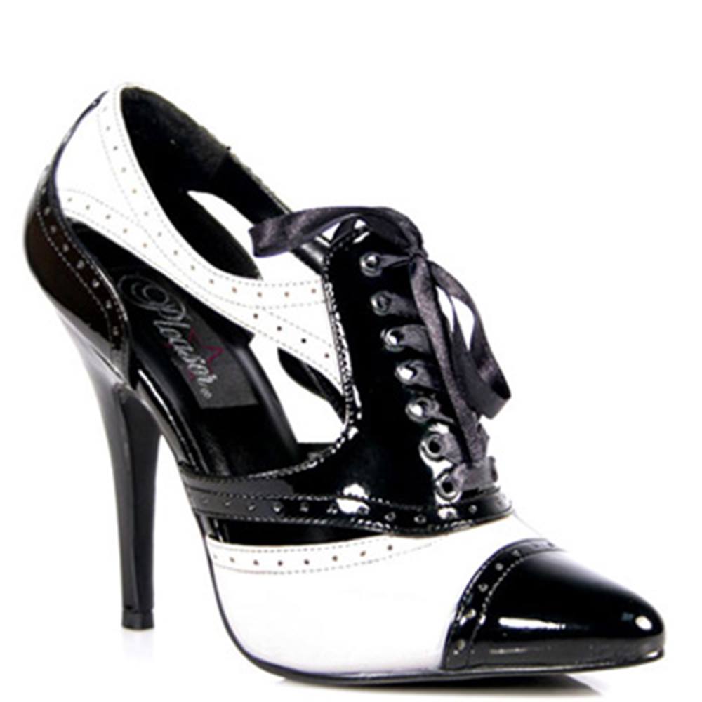 Pleaser - SEDUCE458 Talons hauts - Noir/Blanc Product image